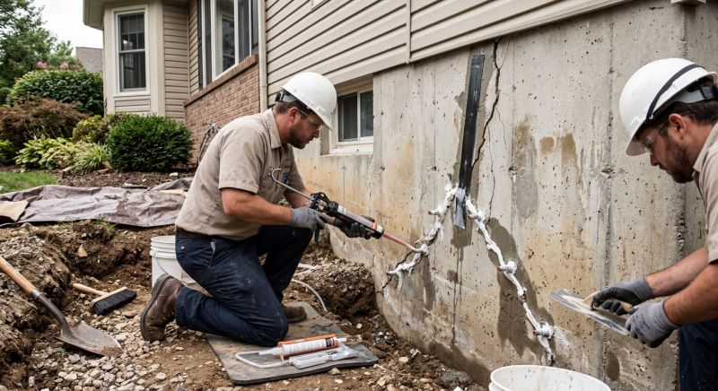 Cracked Foundation Repair in De Leon Springs, FL