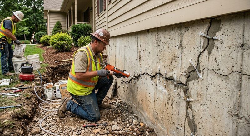 Cracked Foundation Repair in Longwood, FL