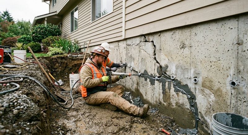 Cracked Foundation Repair in Sanford, FL