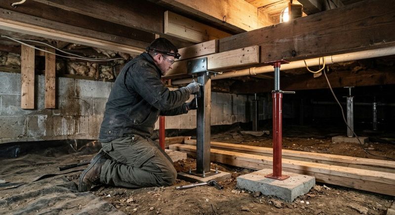 Crawlspace Structural Repair in Deltona, FL