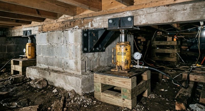 Foundation Jacking in Osteen, FL