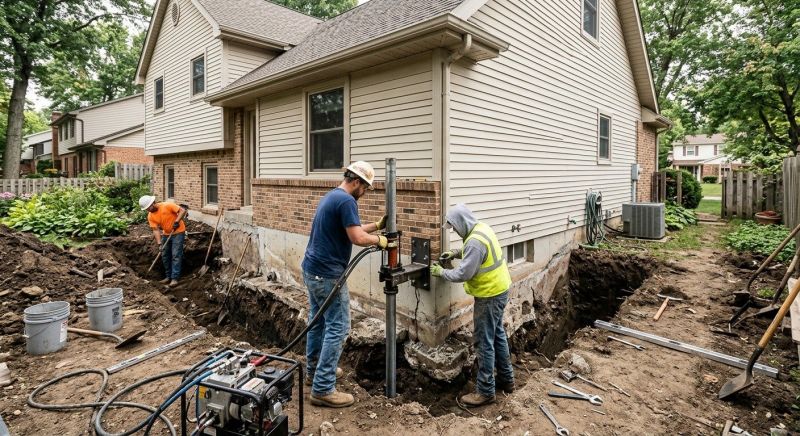House Foundation Repair in De Leon Springs, FL